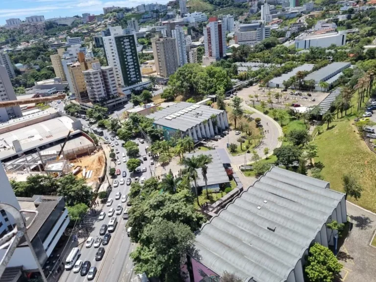 Empresa de mudanças no Buritis: foto aérea do bairro.
