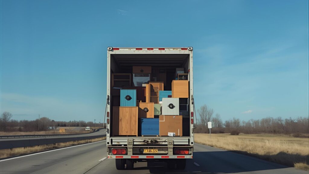 caminhão de mudanças