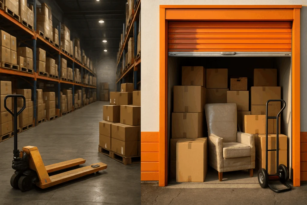 Deposito x guarda móveis