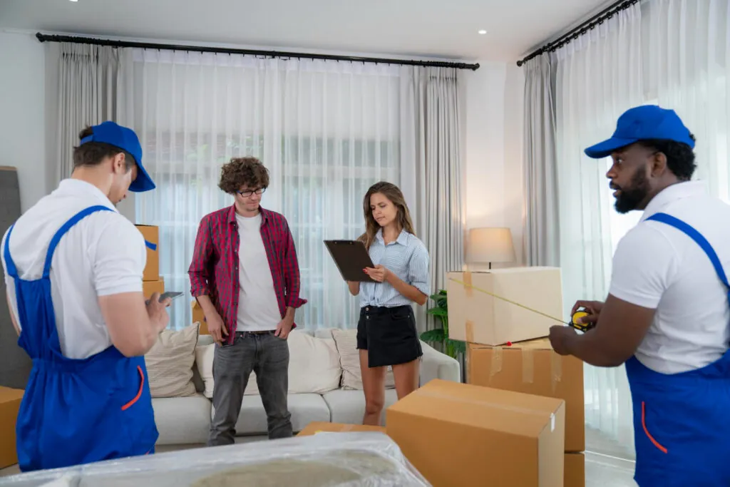 Mudança residencial.