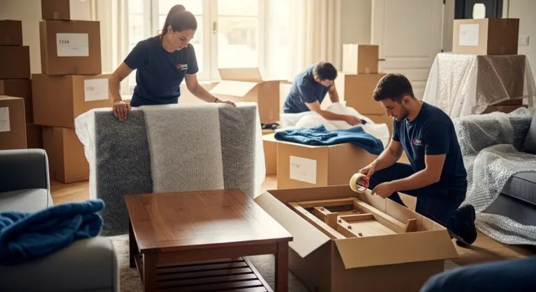 como embalar tv para mudança