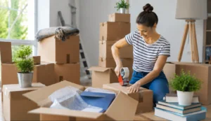 como organizar uma mudança de casa
